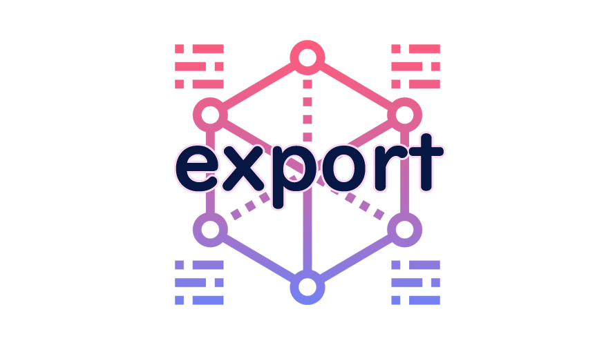 exportの読み方